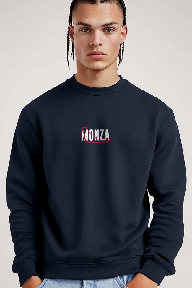 Monza, Φούτερ σε Μπλε Χρώμα