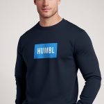 Humble Amsterdam Blue, Φούτερ σε Μπλε Χρώμα
