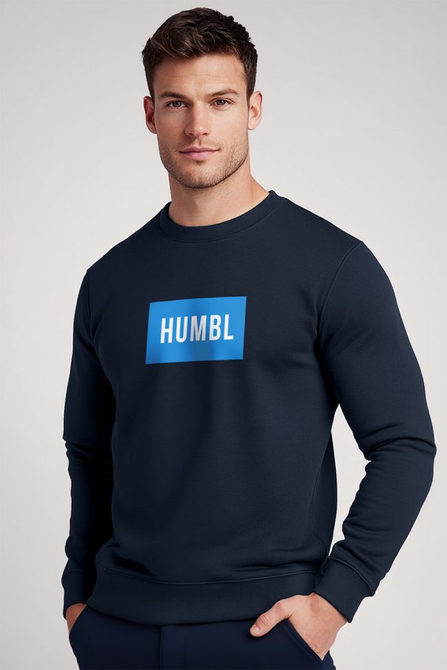 Humble Amsterdam Blue, Φούτερ σε Μπλε Χρώμα