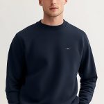 French Stripe, Φούτερ σε Μπλε Χρώμα