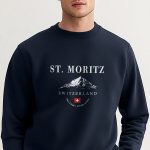 St. Moritz Swiss Ski Club, Φούτερ σε Μπλε Χρώμα