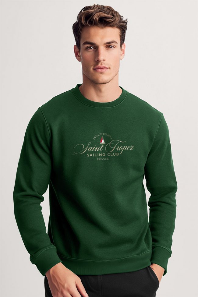Saint Tropez Sailing Club, Φούτερ σε Πράσινο Χρώμα