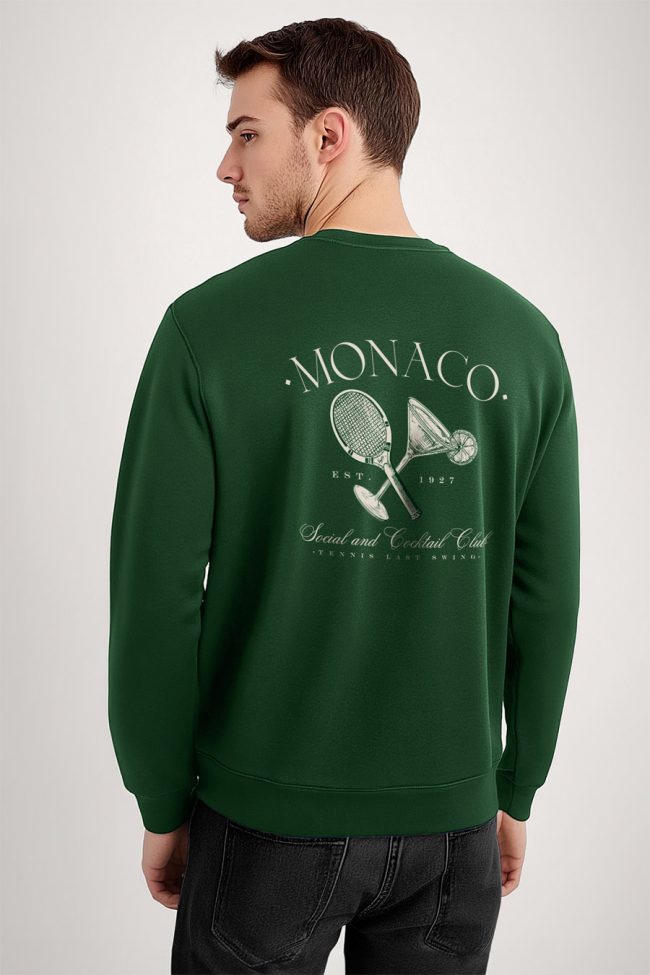 Monaco Cocktail Club, Φούτερ σε Πράσινο Χρώμα