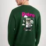 90S Retro Culture, Φούτερ σε Πράσινο Χρώμα