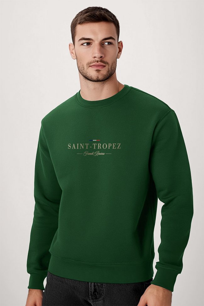 Saint Tropez Riviera, Φούτερ σε Πράσινο Χρώμα