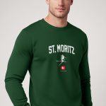 St. Moritz Swiss Alps, Φούτερ σε Πράσινο Χρώμα