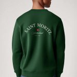 Saint Moritz, Φούτερ σε Πράσινο Χρώμα