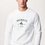 Monaco 1986, Φούτερ σε Λευκό Χρώμα