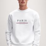 Paris Dream Makers, Φούτερ σε Λευκό Χρώμα