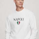 Napoli, Φούτερ σε Λευκό Χρώμα
