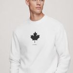 Ottawa Canada, Φούτερ σε Λευκό Χρώμα