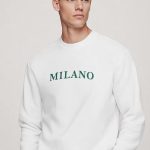 Milano Green, Φούτερ σε Λευκό Χρώμα