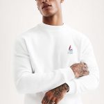 Minimal Saint Tropez Sailing, Φούτερ σε Λευκό Χρώμα