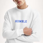Humble, Φούτερ σε Λευκό Χρώμα