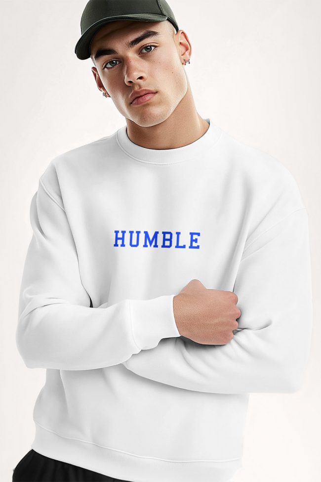 Humble, Φούτερ σε Λευκό Χρώμα