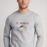 St. Moritz Swiss Ski Club, Φούτερ σε Γκρι Χρώμα