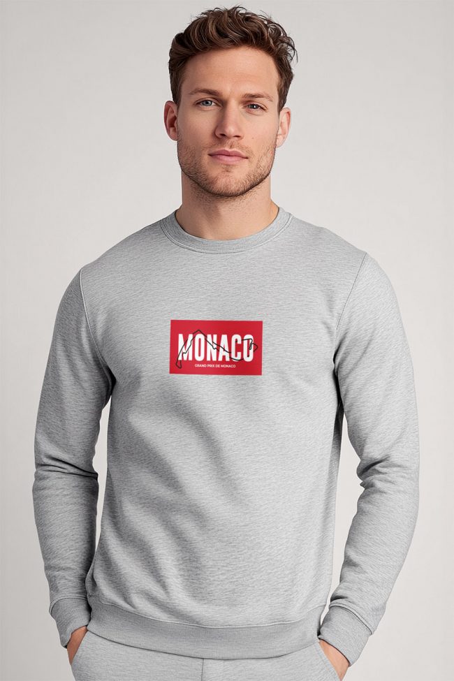 Monaco Circuit, Φούτερ σε Γκρι Χρώμα