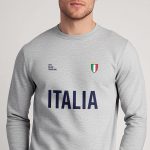 Italia Bold, Φούτερ σε Γκρι Χρώμα
