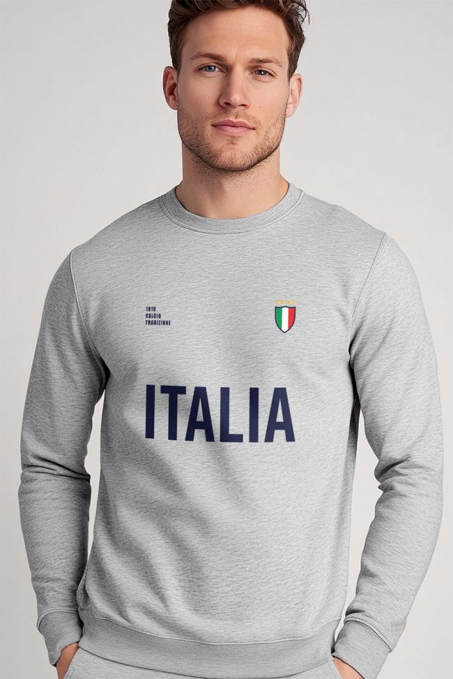 Italia Bold, Φούτερ σε Γκρι Χρώμα