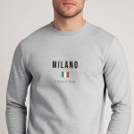 Milano La Repubblica, Φούτερ σε Γκρι Χρώμα