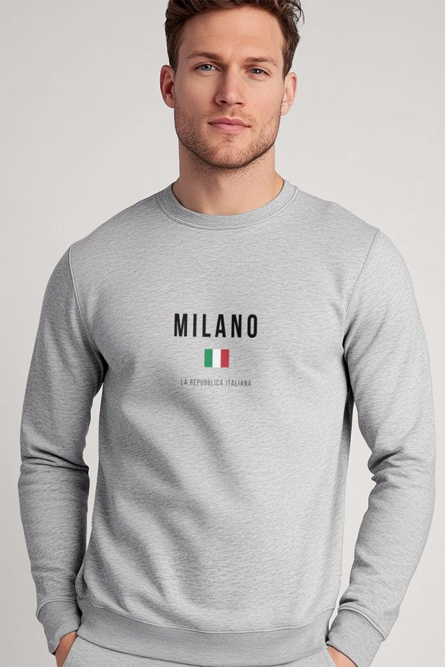 Milano La Repubblica, Φούτερ σε Γκρι Χρώμα