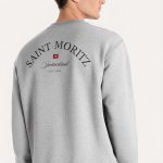 Saint Moritz, Φούτερ σε Γκρι Χρώμα