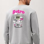 90S Retro Culture, Φούτερ σε Γκρι Χρώμα