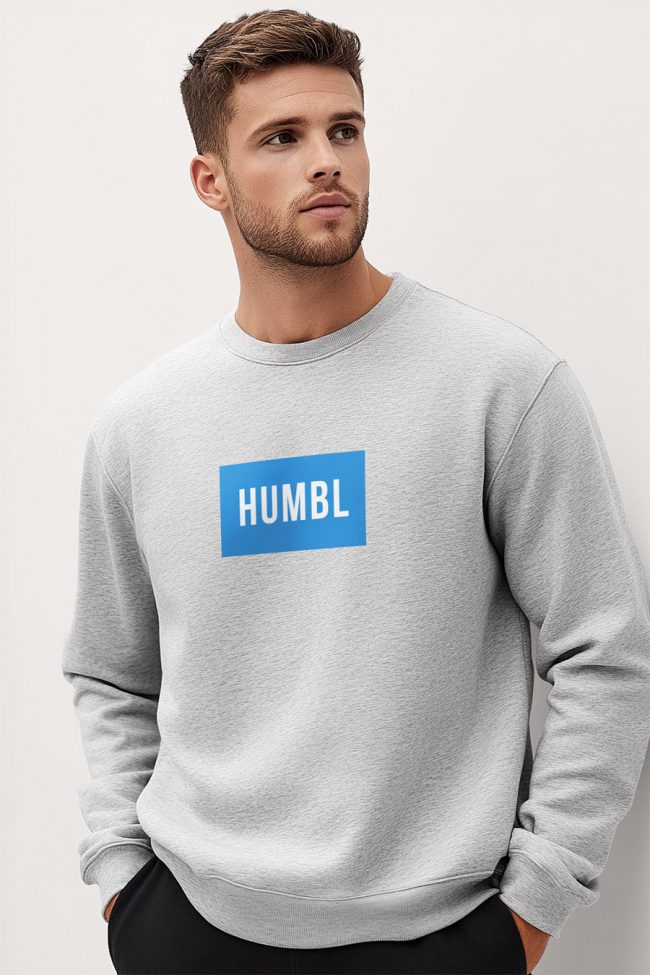 Humble Amsterdam Blue, Φούτερ σε Γκρι Χρώμα