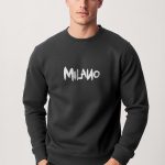 Milano Graffiti, Φούτερ σε Iron Grey Χρώμα
