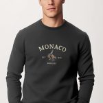 Monaco 1986, Φούτερ σε Iron Grey Χρώμα