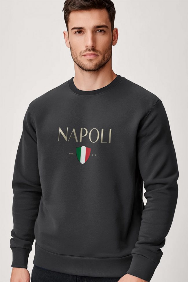 Napoli, Φούτερ σε Iron Grey Χρώμα
