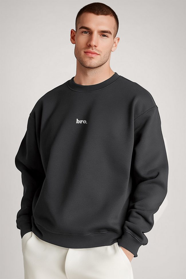 Bro, Φούτερ σε Iron Grey Χρώμα