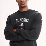 St. Moritz Swiss Alps, Φούτερ σε Iron Grey Χρώμα
