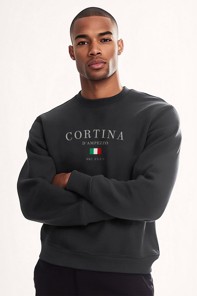 Cortina Ski Club, Φούτερ σε Iron Grey Χρώμα