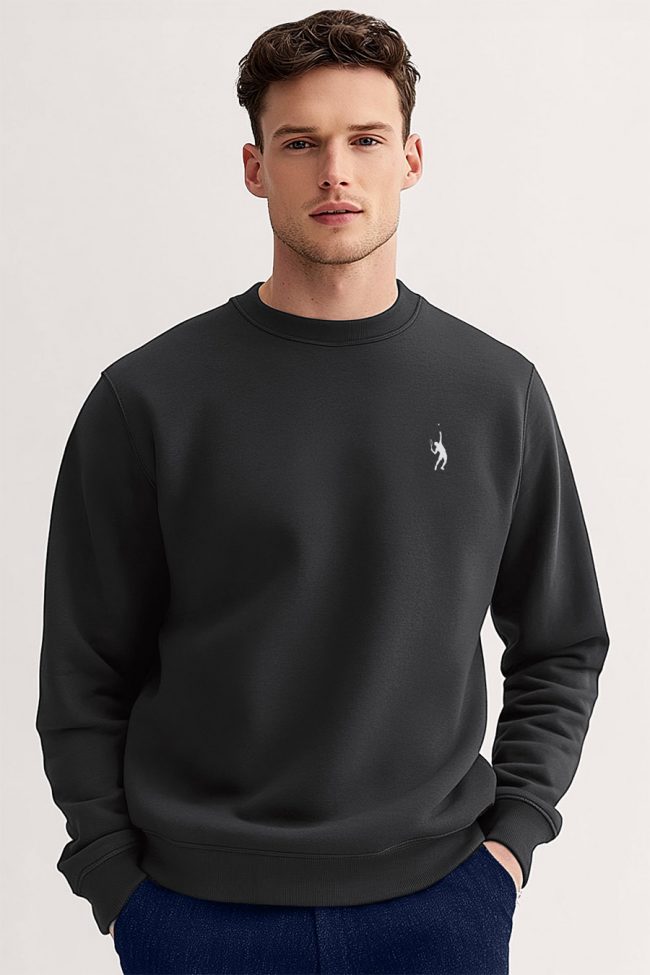 Tennis Serve, Φούτερ σε Iron Grey Χρώμα