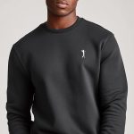 Golf Swing Logo, Φούτερ σε Iron Grey Χρώμα