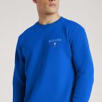 Milano Italia Minimal, Φούτερ σε Royal Blue Χρώμα