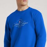 Saint Tropez Sailing Club, Φούτερ σε Royal Blue Χρώμα