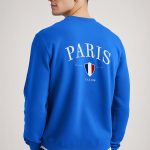 Paris Xxxiii Bold, Φούτερ σε Royal Blue Χρώμα