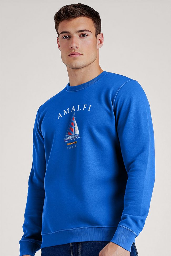 Amalfi Coast, Φούτερ σε Royal Blue Χρώμα