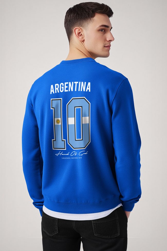 Hand Of God 10, Φούτερ σε Royal Blue Χρώμα