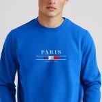Paris La Vie, Φούτερ σε Royal Blue Χρώμα