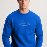 Veni Vidi Vici, Φούτερ σε Royal Blue Χρώμα