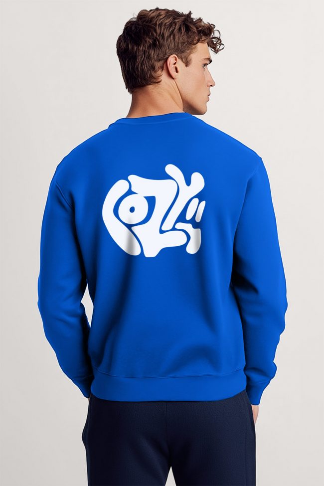 Cozy, Φούτερ σε Royal Blue Χρώμα