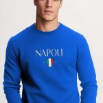 Napoli, Φούτερ σε Royal Blue Χρώμα