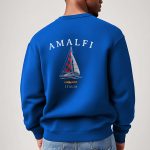 Amalfi, Φούτερ σε Royal Blue Χρώμα