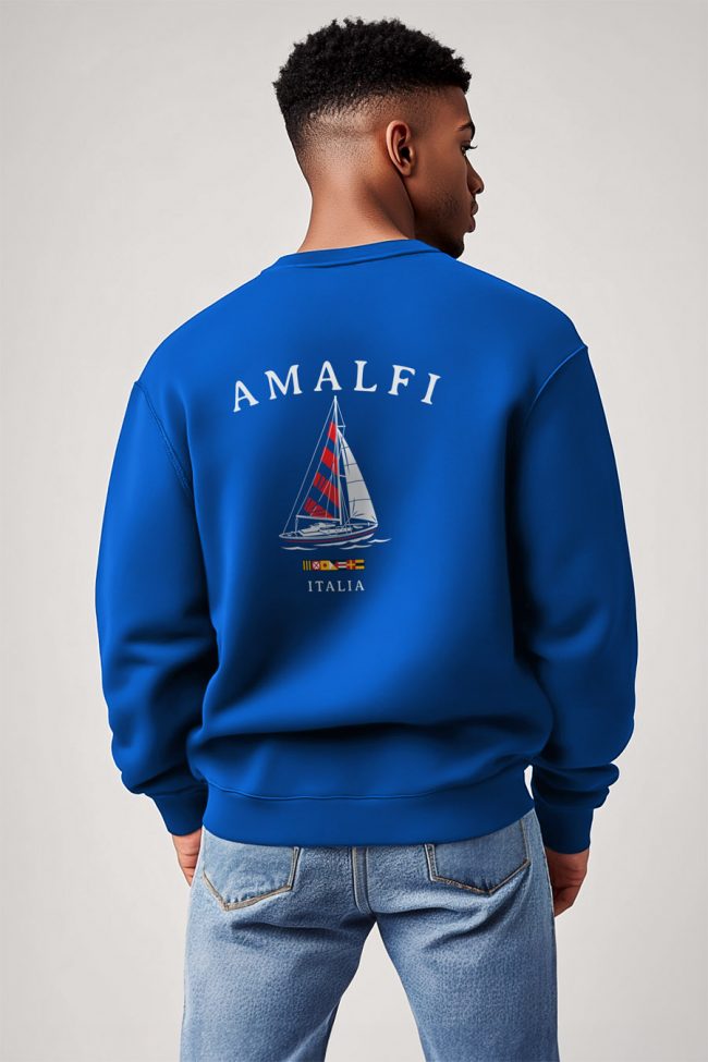 Amalfi, Φούτερ σε Royal Blue Χρώμα