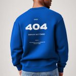Empathy Not Found, Φούτερ σε Royal Blue Χρώμα
