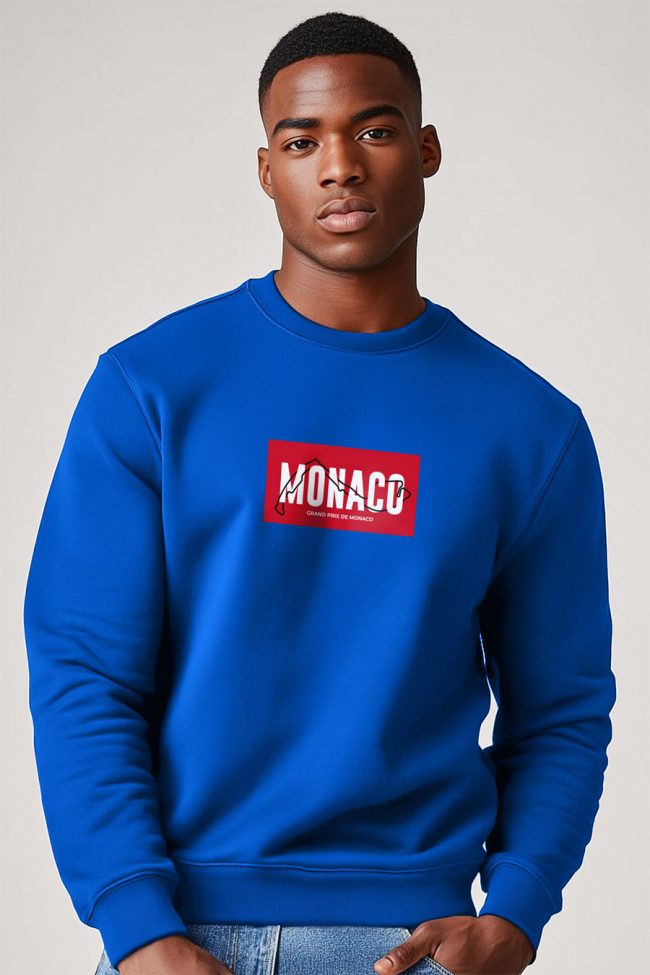 Monaco Circuit, Φούτερ σε Royal Blue Χρώμα