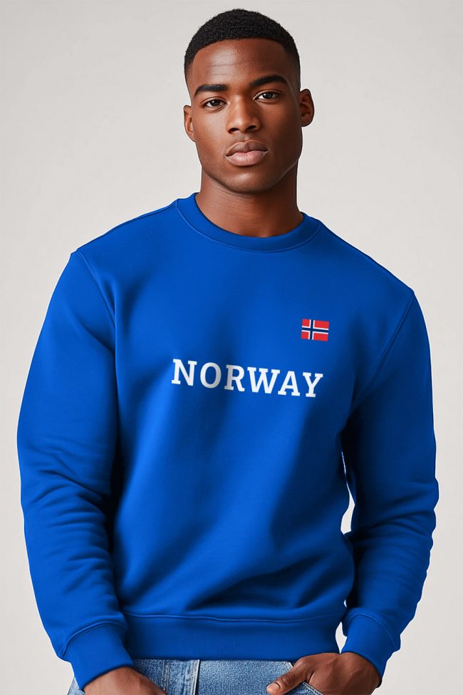 Norway, Φούτερ σε Royal Blue Χρώμα
